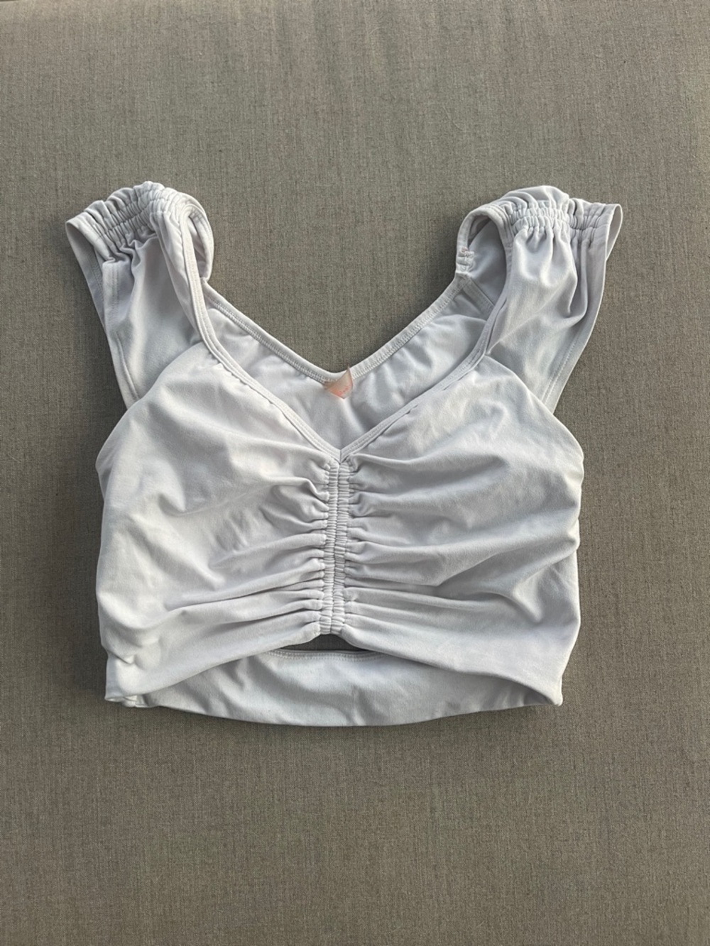 free people crop workout bra top